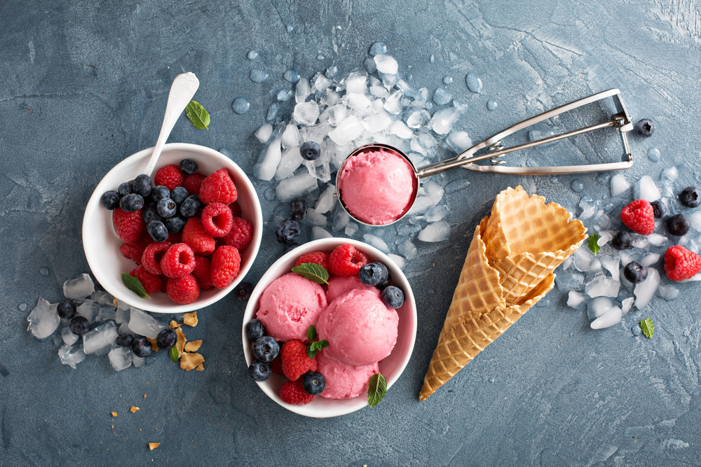 raspberry ice cream