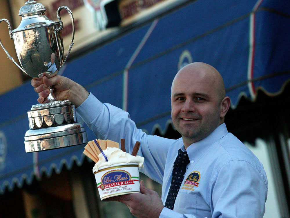 Luciano Di Meo of Di Meo’s Ice Cream